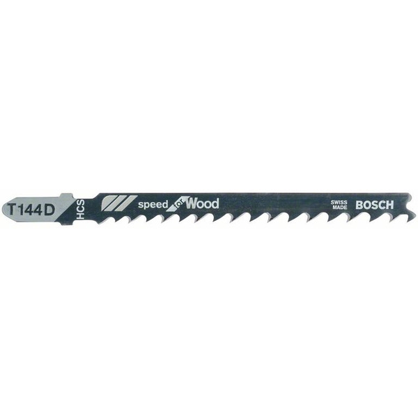 Лобзиковые полотна Bosch Speed for Wood T 144 D 2.608.630.040