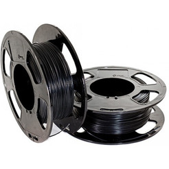 Пластик для 3D печати U3Print ABS Flame Stop 1.75 мм 450 г (черный, огнеупорный)