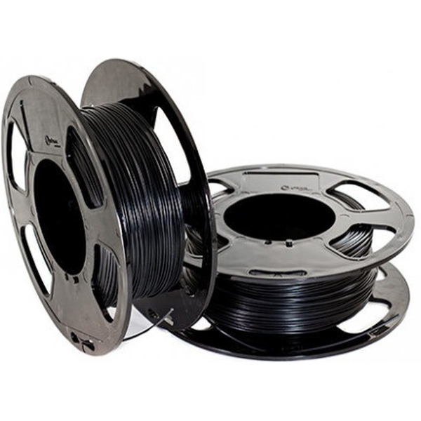 Пластик для 3D печати U3Print ABS Flame Stop 1.75 мм 450 г (черный, огнеупорный)