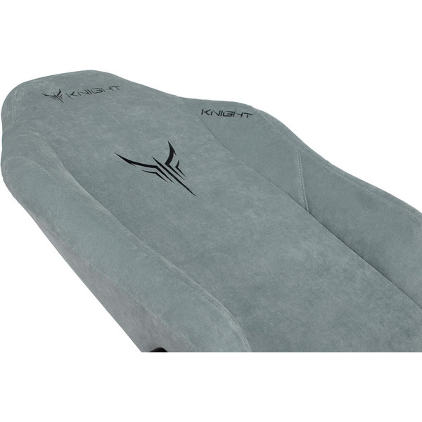 Кресло игровое Knight N1 Fabric Light-28 (1626368) серо-голубой