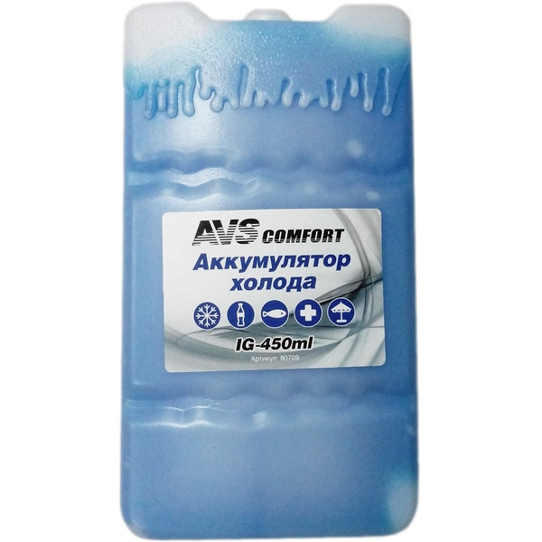 Аккумулятор холода AVS IG-450ml (пластик)