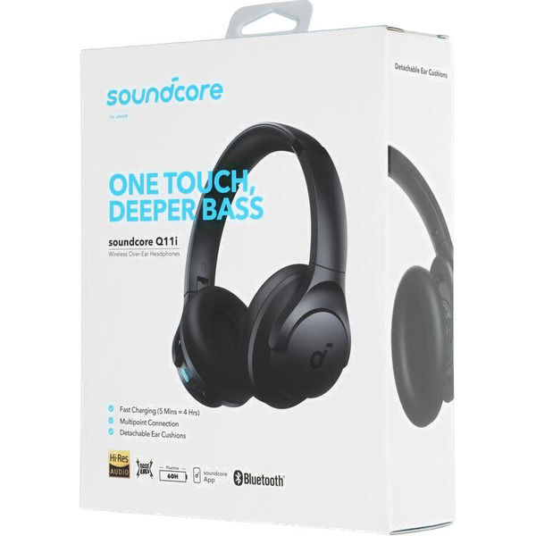 Наушники беспроводные SOUNDCORE Q11i (A3005GA1) серый