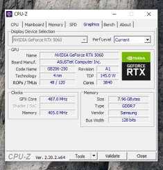 Видеокарта ASUS DUAL-RTX5060-O8G GDDR7