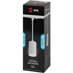 Трековый светильник ЭРА TR45-GU10 S WH Б0054181 (белый)