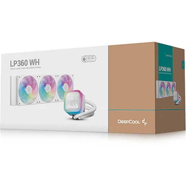 Система жидкостного охлаждения для процессора DeepCool LP360 WH R-LP360-WHMSMC-G-1