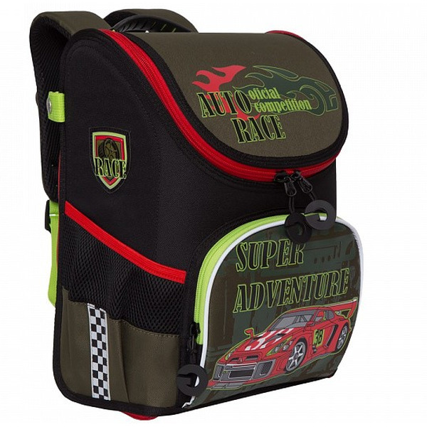 Рюкзак Grizzly RA-980-2 (черный/хаки)