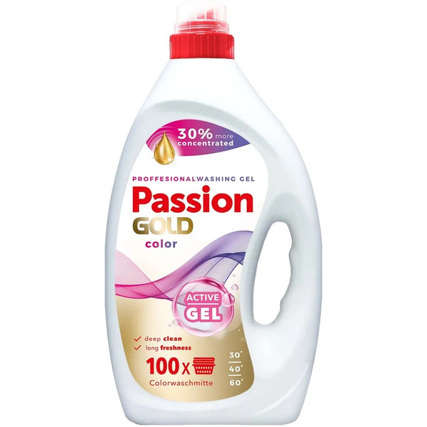 Гель для стирки цветного белья Passion Gold (100 стирок) 4 л
