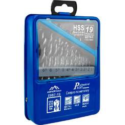 Набор сверл Vertex Tools 0987-19 (19шт)