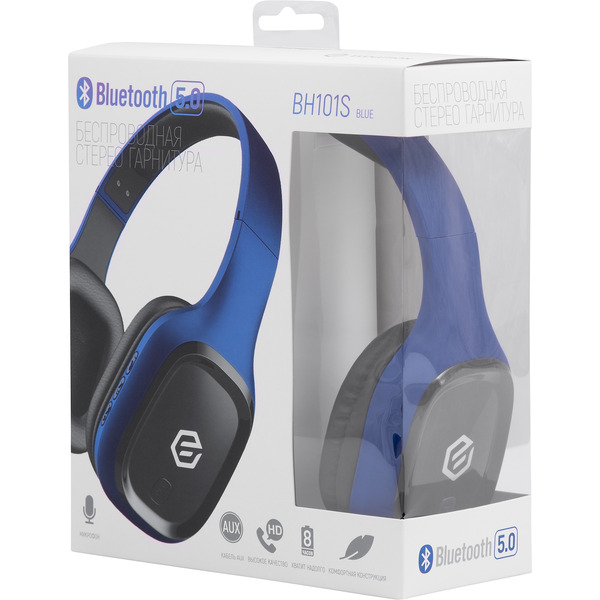 Наушники EVOLUTION BH101S (синий)