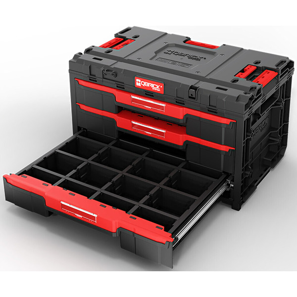 Ящик для инструментов Qbrick System One Drawer 3 Toolbox 2.0 / SKRQONED3CZAPG001 (черный)