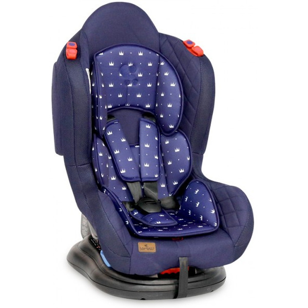 Автокресло Lorelli Jupiter Dark Blue Crowns