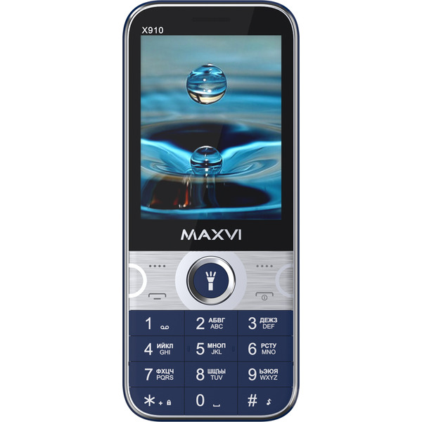 Мобильный телефон Maxvi X910 (синий)
