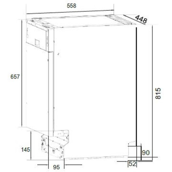 Встраиваемая посудомоечная машина ZorG W45A4A121G