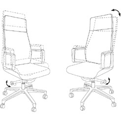 Офисное кресло Бюрократ _JONS (серый)