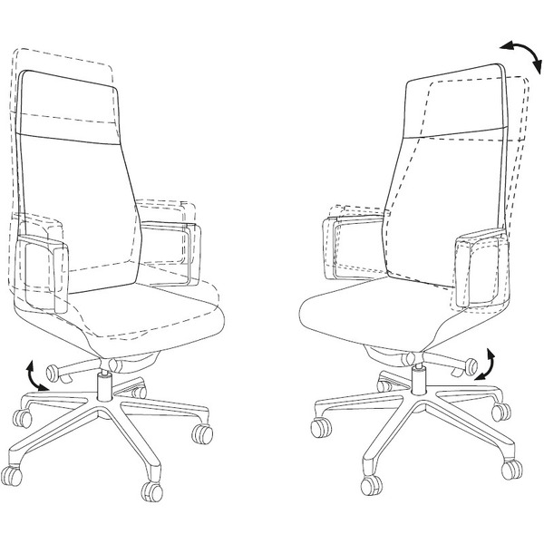 Офисное кресло Бюрократ _JONS (серый)