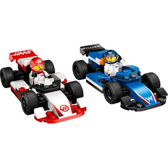 Конструктор Lego City Formula 1 Гоночные автомобили Williams и Haas 60464