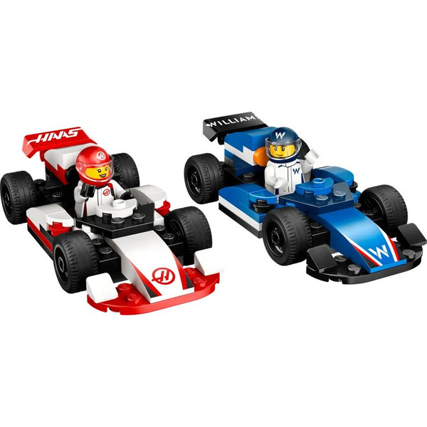 Конструктор Lego City Formula 1 Гоночные автомобили Williams и Haas 60464