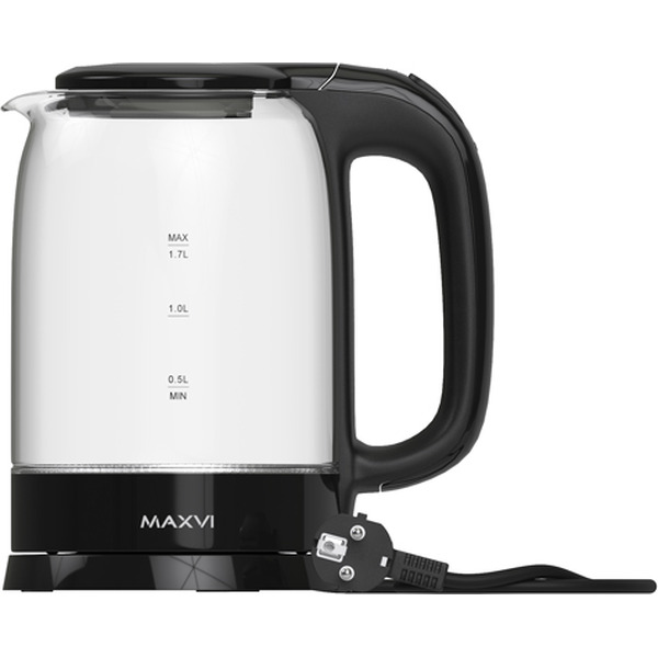 Электрический чайник Maxvi KE1741G (черный)