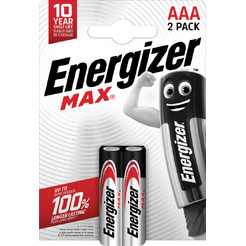 Элемент питания ENERGIZER AAA LR03 BP2 MAX