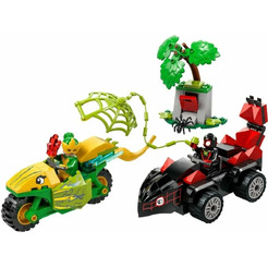 Конструктор LEGO Marvel Погоня Диногонщика Спина за Электро 11198