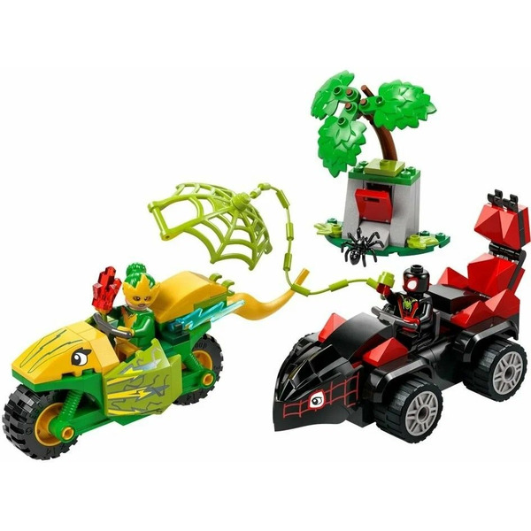 Конструктор LEGO Marvel Погоня Диногонщика Спина за Электро 11198