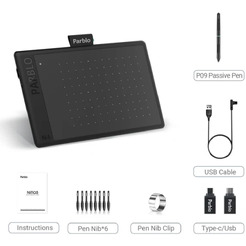 Графический планшет PARBLO Ninos N10B Black
