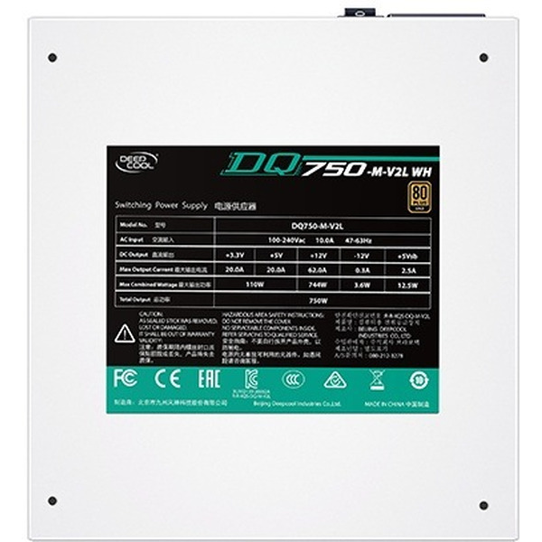 Блок питания DeepCool DQ750-M-V2L WH