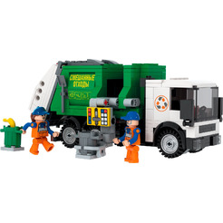 Конструктор Brick Labs Городская техника Мусоровоз AB-1323