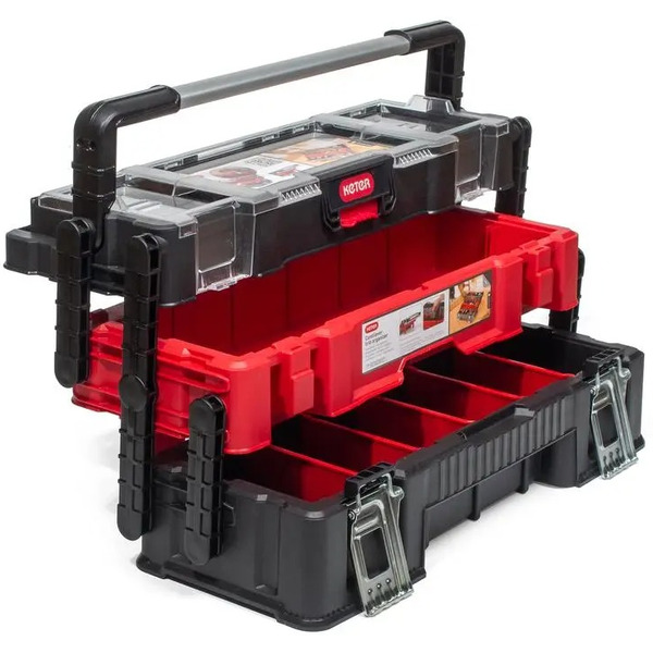 Ящик для хранения инструментов Keter Cantilever Trio organizer Black 17198033