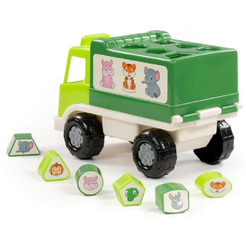 Сортер Полесье Грузовик Забава сафари 90270 (зеленый)