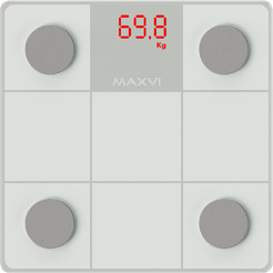 Напольные весы Maxvi BS101 (белый)