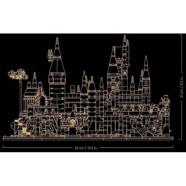 Конструктор LEGO Harry Potter 76419 Замок и окрестности Хогвартса