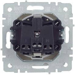 Розетка IEK Brite РСбш10-3-44-БрА