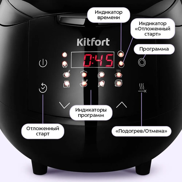 Мультиварка Kitfort КТ-236