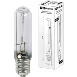 Лампа натриевая высокого давления TDM ДНаТ 100 Вт Е40 SQ0325-0027