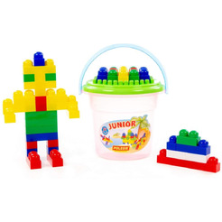 Конструктор Полесье "Юниор" "Макси" 24385 (57 элементов)