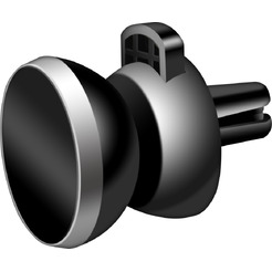 Магнитный держатель в вент. решетку GINZZU GH-380M