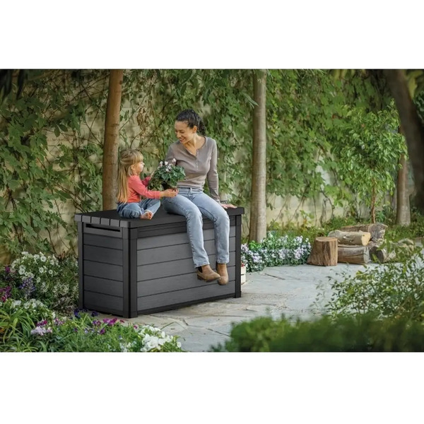 Сундук уличный Keter Cortina 259018 (графит)