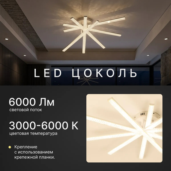 Люстра Sundays Home LED C25020T