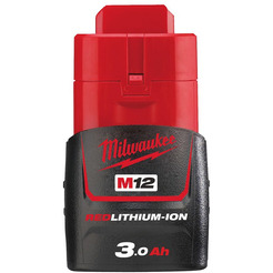 Аккумулятор для инструмента Milwaukee M12B3 4932451388 (12В/3 Ah)