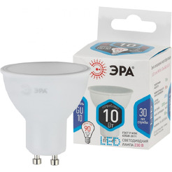 Лампочка ЭРА STD LED MR16-10W-840-GU10