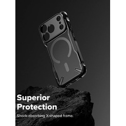 Чехол Ringke FUSION X MAGNETIC для iPhone 17 Pro BLACK