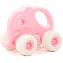 Погремушка Полесье Беби Грипкар Слоник 90256 (розовый)