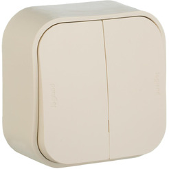 Выключатель Legrand Quteo 782232 (Слоновая кость)