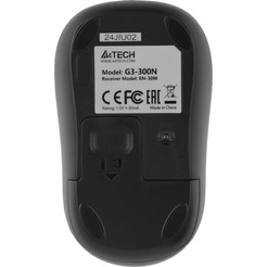 Мышь A4Tech G3-300N (черный)