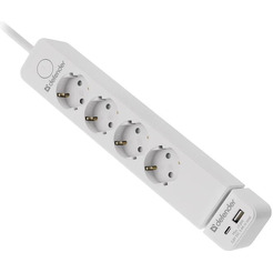 Набор устройств электропитания удлинитель + сетевой адаптер Defender  ILS 431  (99476)