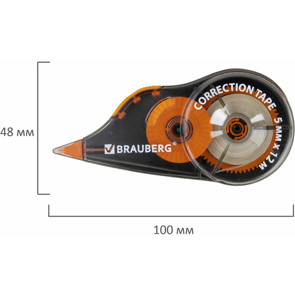 Корректирующая лента BRAUBERG 271253 (3 шт.)