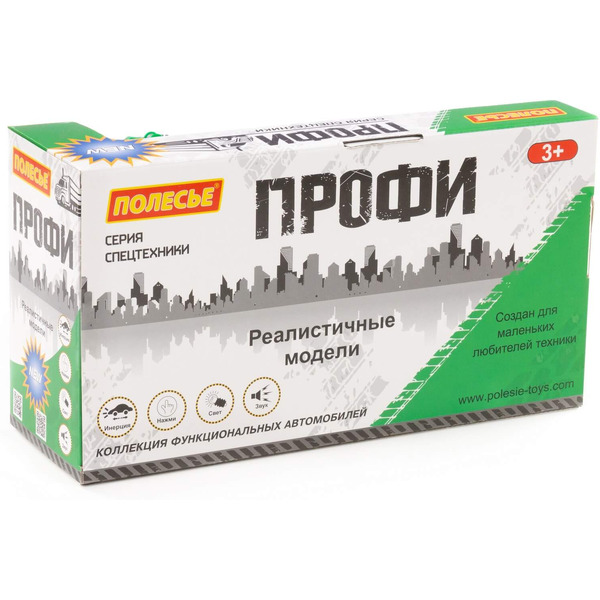 Автомобиль Полесье лесовоз Профи 96180