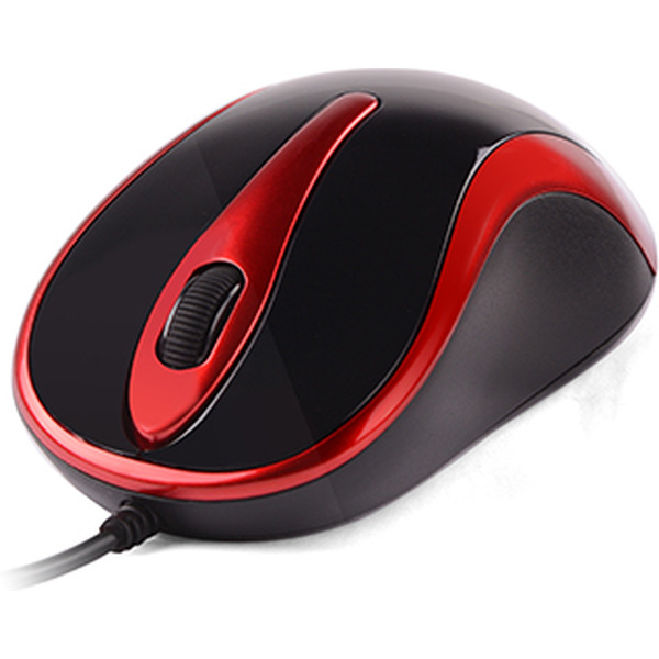 Мышь A4Tech V-Track Padless N-360-2 (чёрно-красный)