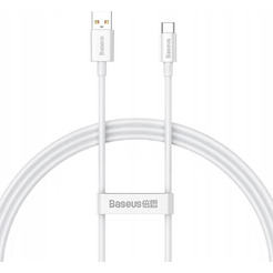 Кабель Baseus Superior Series Fast Charging USB Type-A - USB Type-C (1 м, белый)